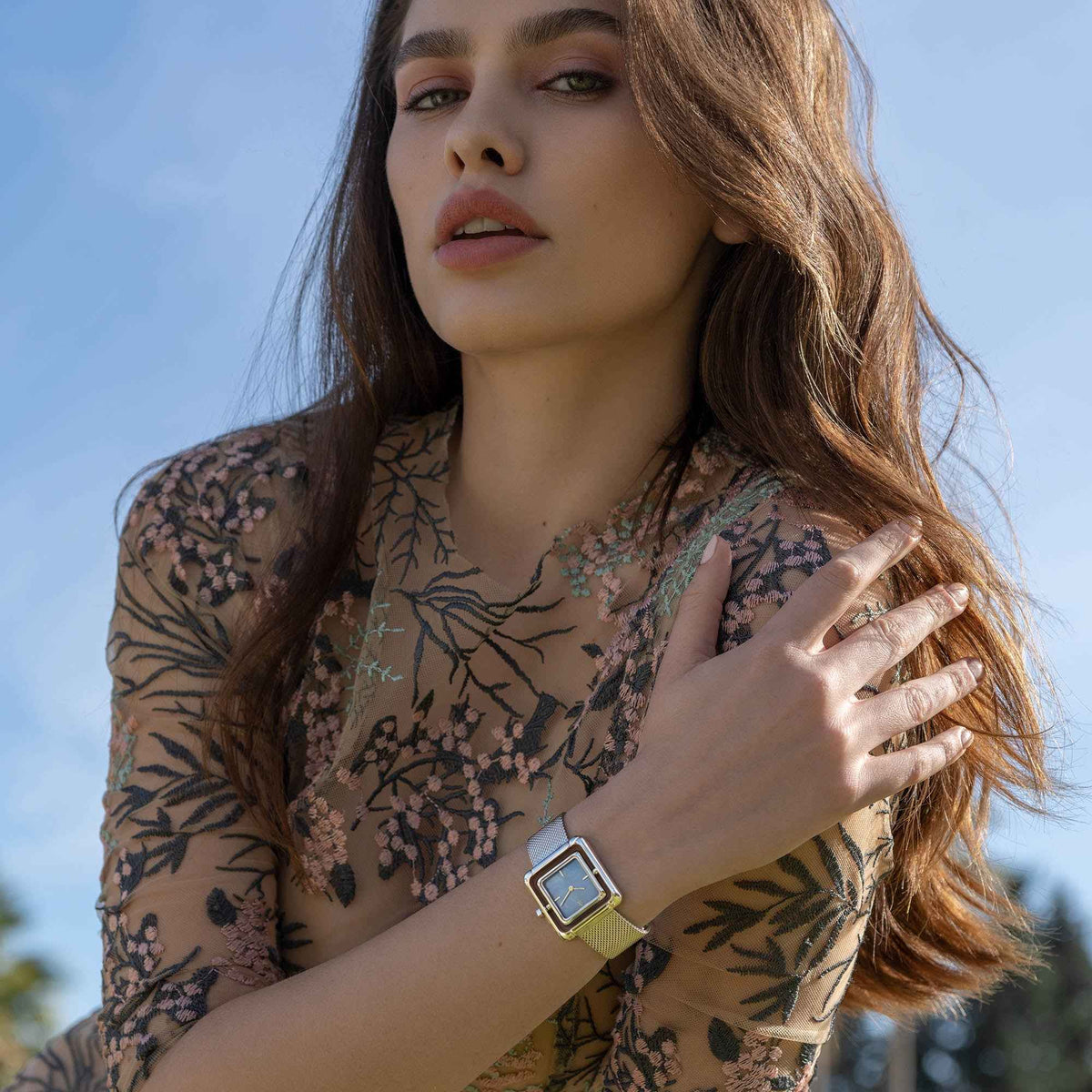 UTAH Vanessa Black/Red Women's Watch main image 1