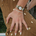 Serena Tennis Bracelet in Gold Vermeil