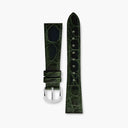 Green Leather Strap 18mm - Stainless Steel women's watch- VANNA