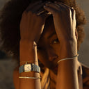 Arden Bangle Bracelet in Gold Vermeil