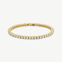 Serena Tennis Bracelet in Gold Vermeil