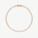 Serena Tennis Bracelet in Rose Gold Vermeil