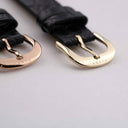 Eclipse Gold Leather Strap - VANNA