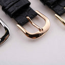 Eclipse Rose Gold Leather Strap - VANNA
