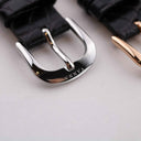 Eclipse Stainless Steel Leather Strap - VANNA