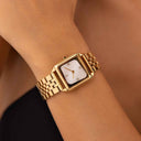 Geminus Sandstone and Pearl women's watch- VANNA