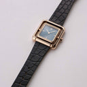 Umbra Rose Gold Leather Strap - VANNA