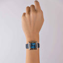 Umbra Stainless Steel Leather Strap - VANNA
